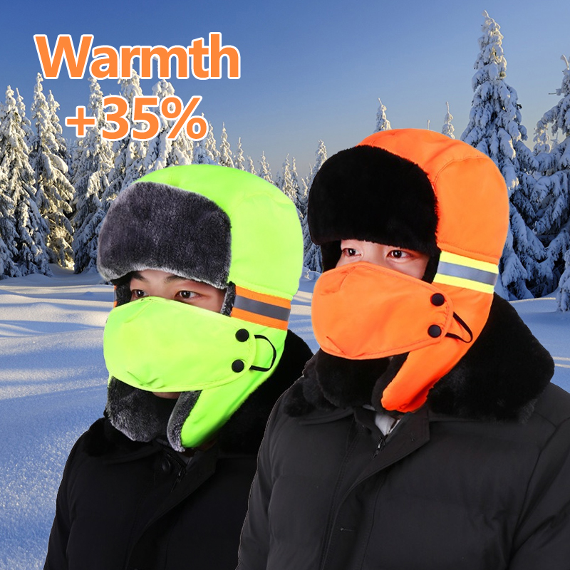 Winter Trapper Hat - Chapéu caçador de inverno com abas