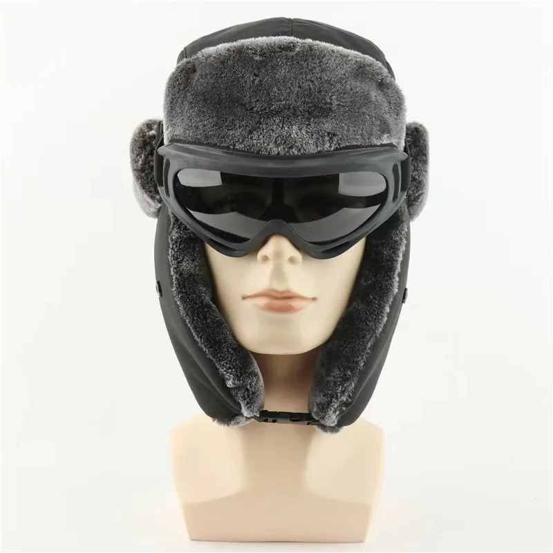 Trapper Hat Ear Flap - Chapéus ushanka militares do exército de