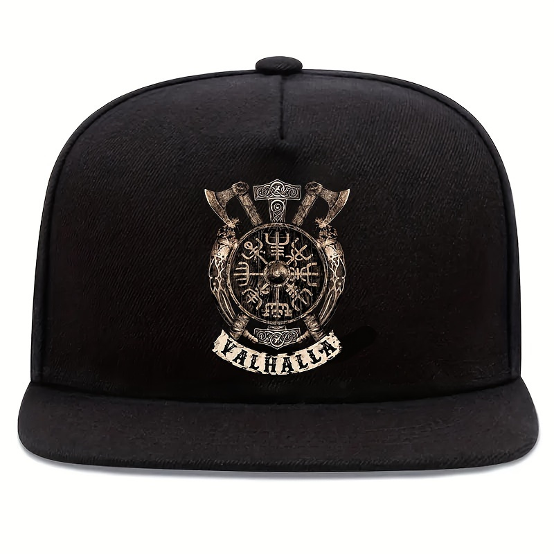 Snapback Hat Flat - Boné Snapback com Logo Viking 2D