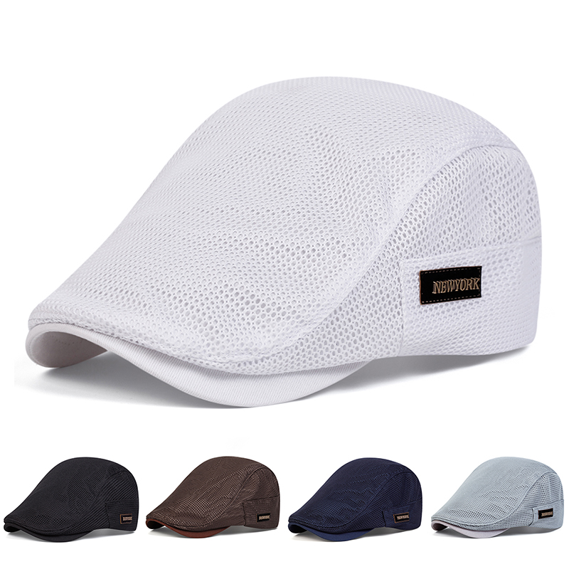Snapback Hat Flat - Masculino nova york etiqueta malha respirabilidade