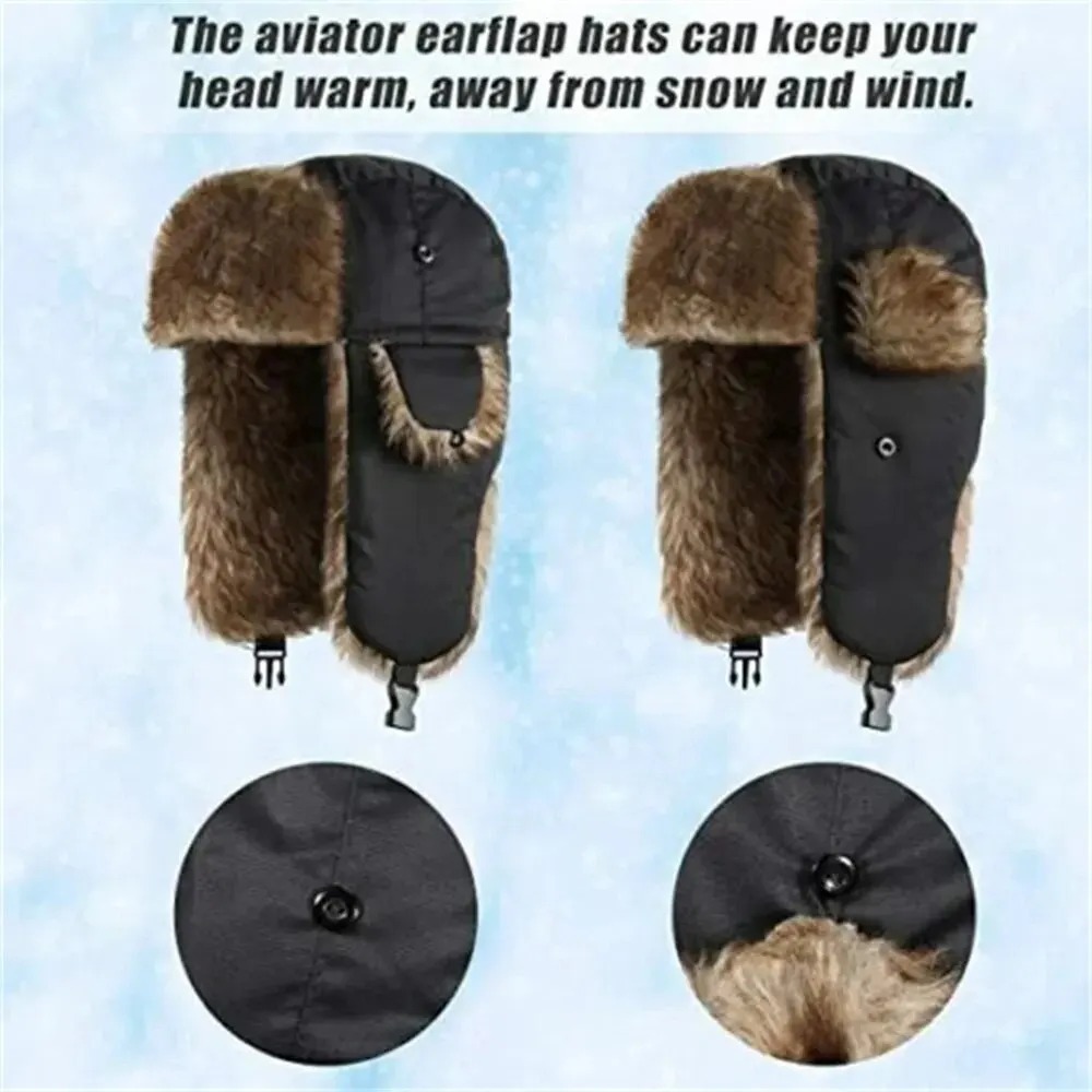 Chapéu de Inverno Masculino Es - Winter Trapper Hat avaliação e preço