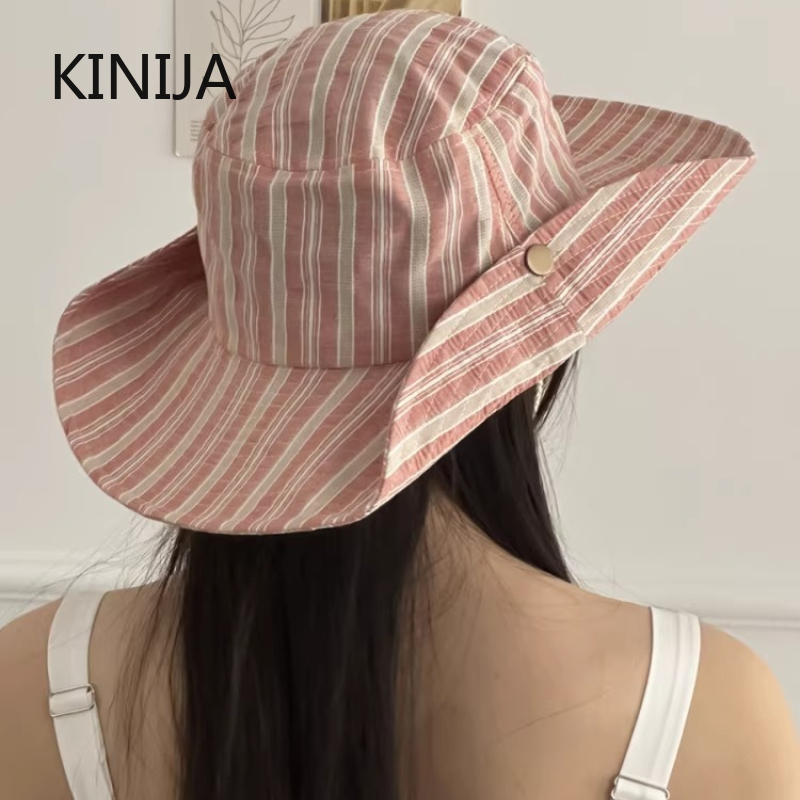 Chapéu Bucket Listrado Simples - Snapback Hat Flat avaliação e preço