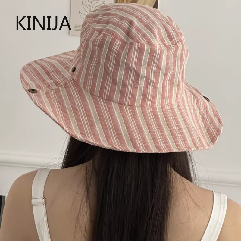 Chapéu Bucket Listrado Simples - Snapback Hat Flat avaliação e preço