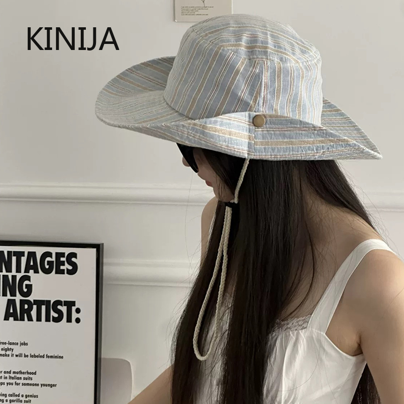 Chapéu Bucket Listrado Simples - Snapback Hat Flat avaliação e preço