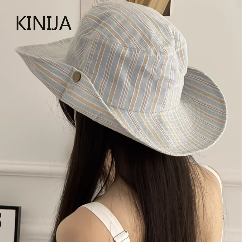 Chapéu Bucket Listrado Simples - Snapback Hat Flat avaliação e preço