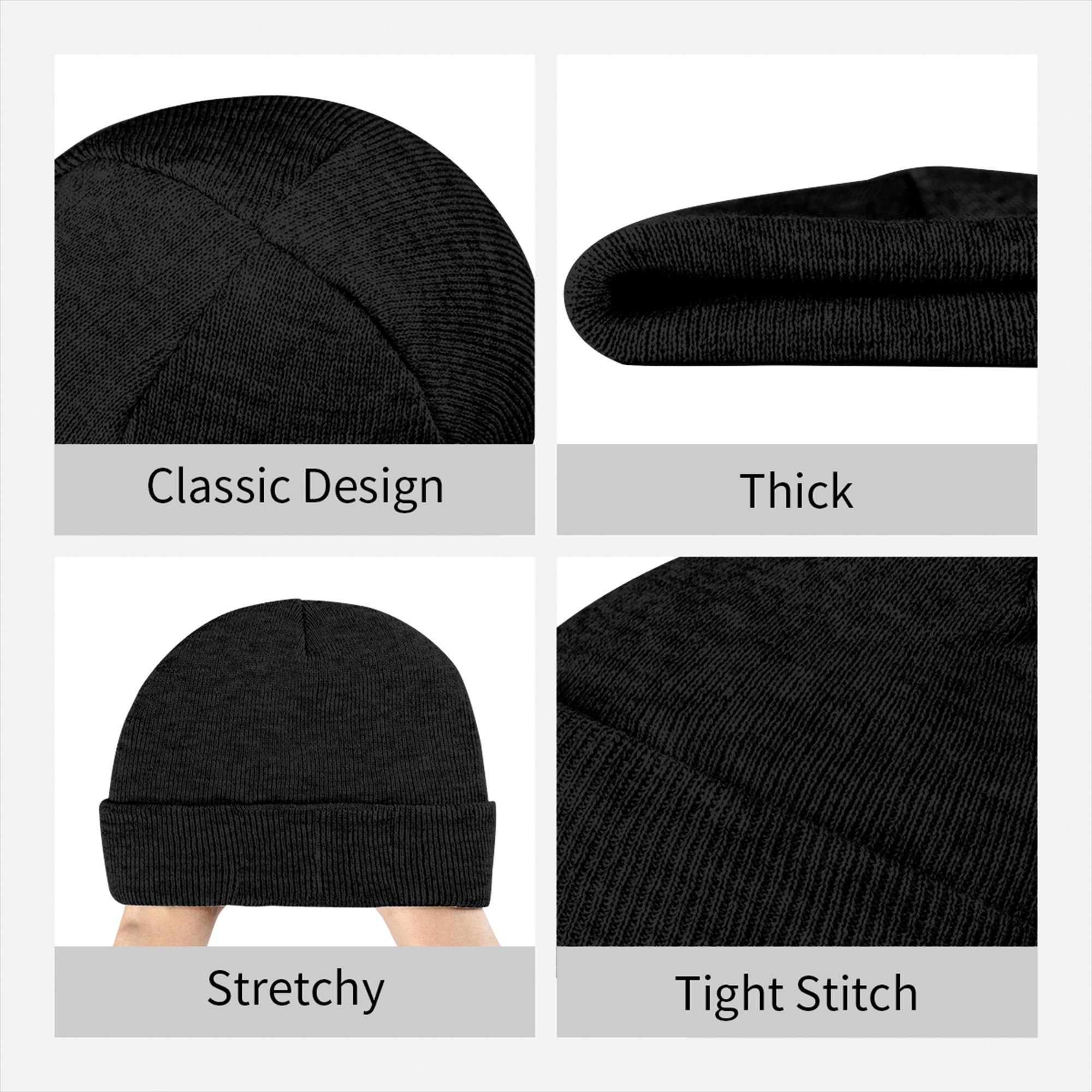 Gorro de Malha com Punho Golde - Beanie Cuffed Knit avaliação e preço