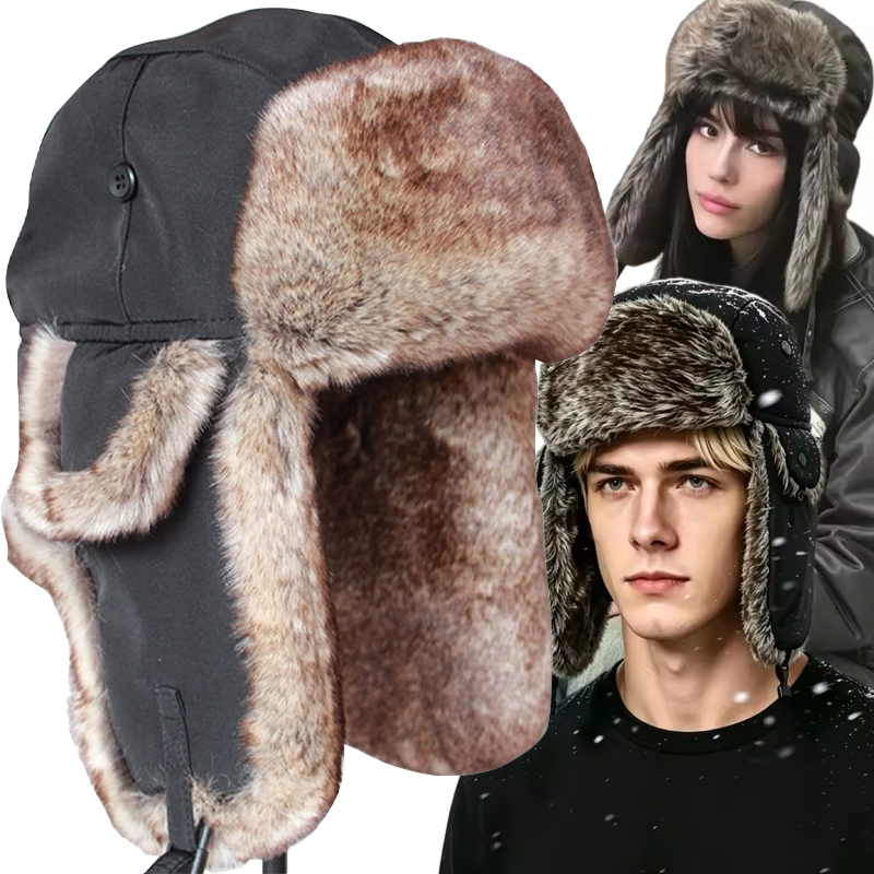 Boné Masculino Quente de Inver - Trapper Hat Ear Flap avaliação e preço