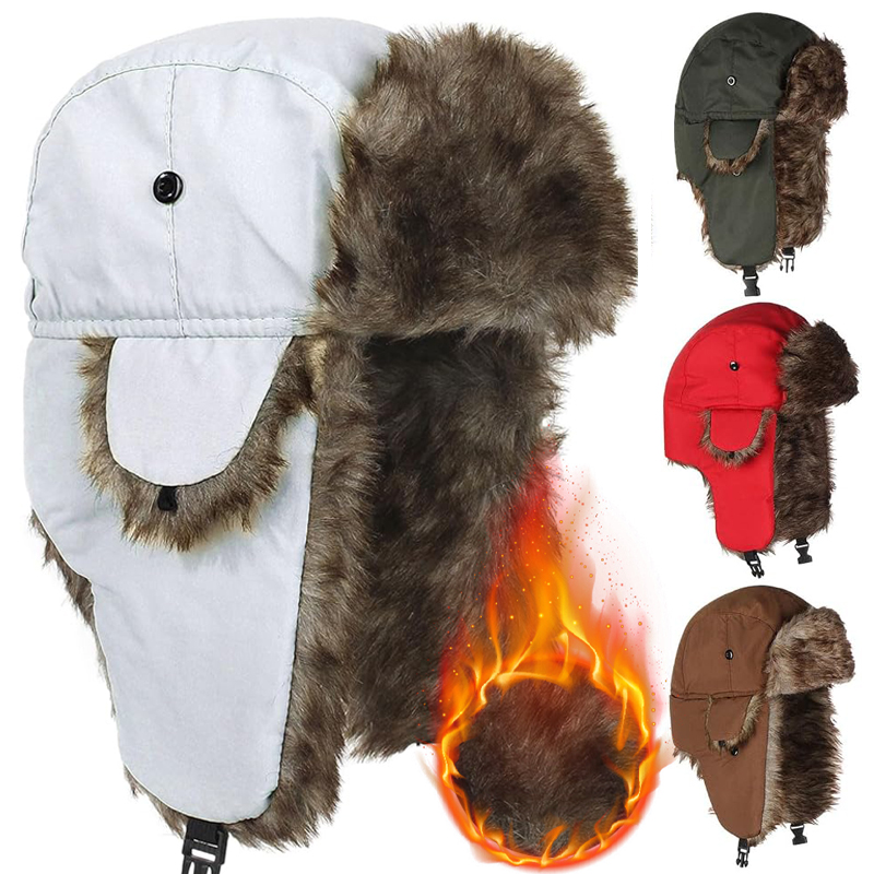Boné Masculino Quente de Inver - Trapper Hat Ear Flap avaliação e preço