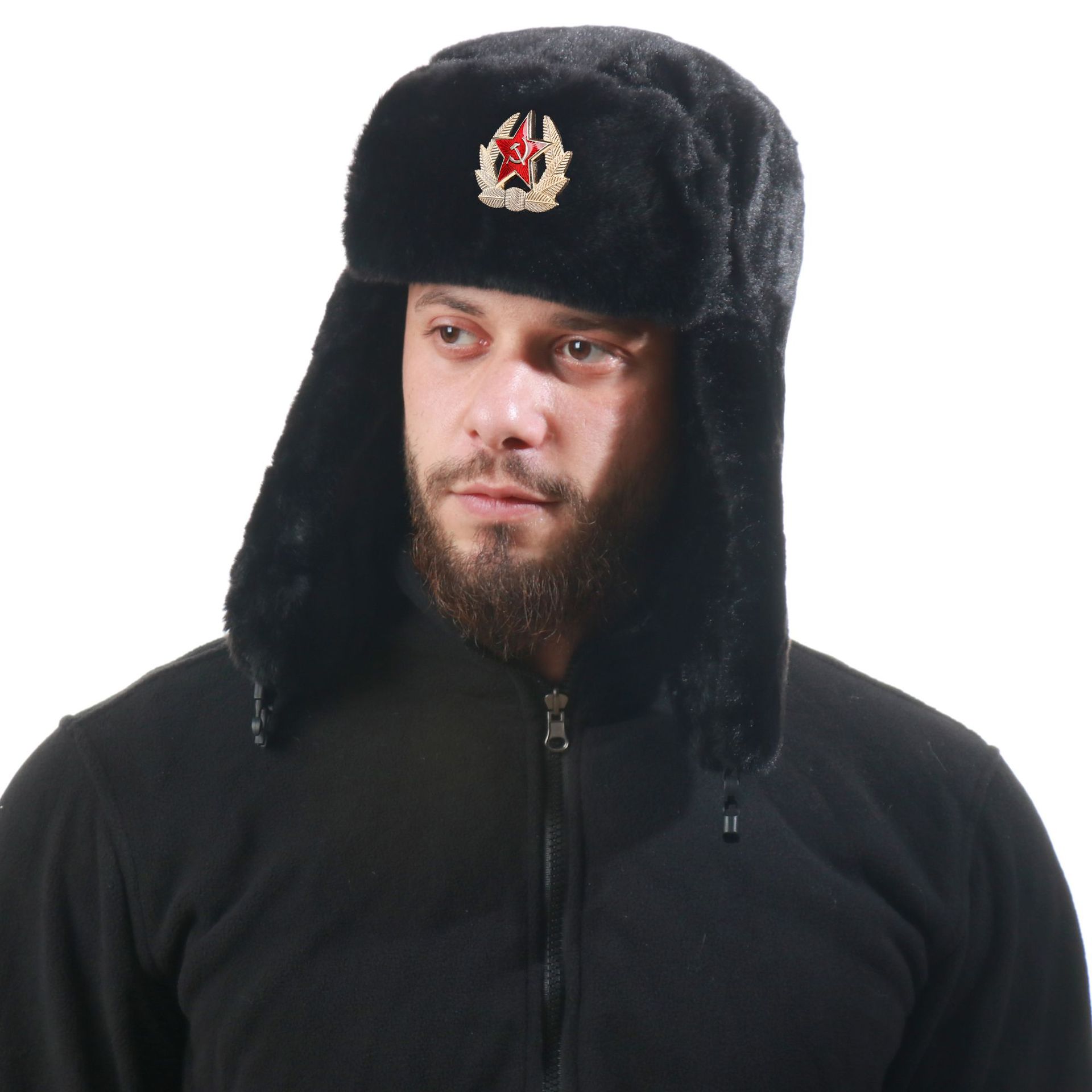 SupSindy Distintivo Soviético  - Winter Trapper Hat avaliação e preço