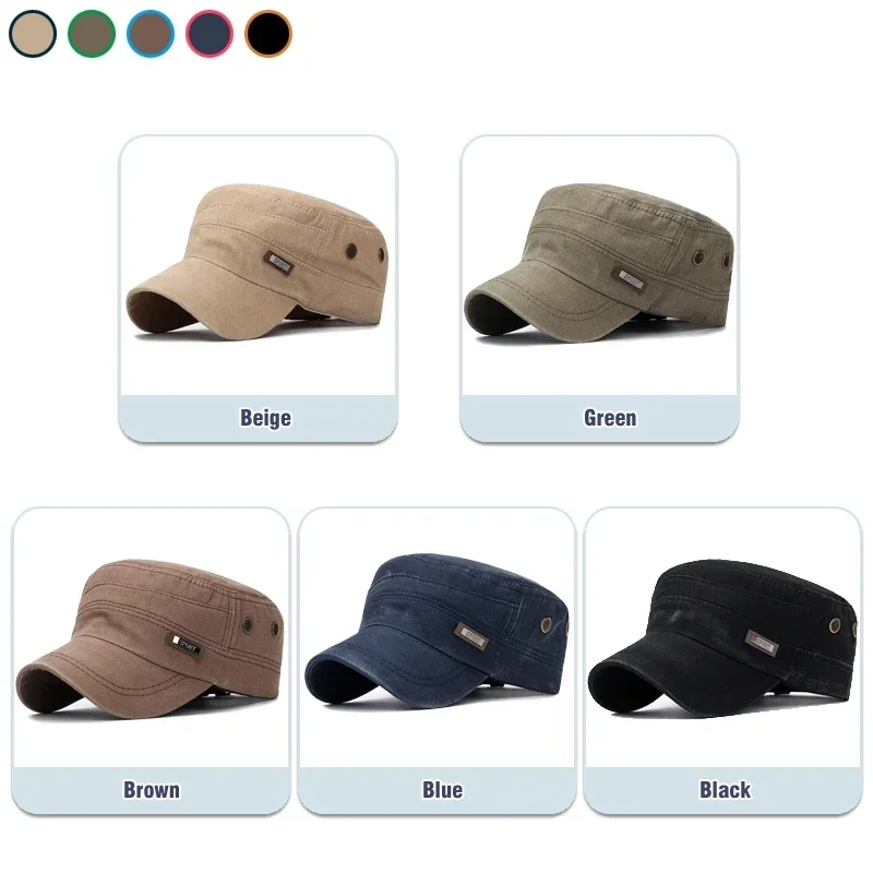 Boné plano de cadete militar,  - Snapback Hat Flat avaliação e preço