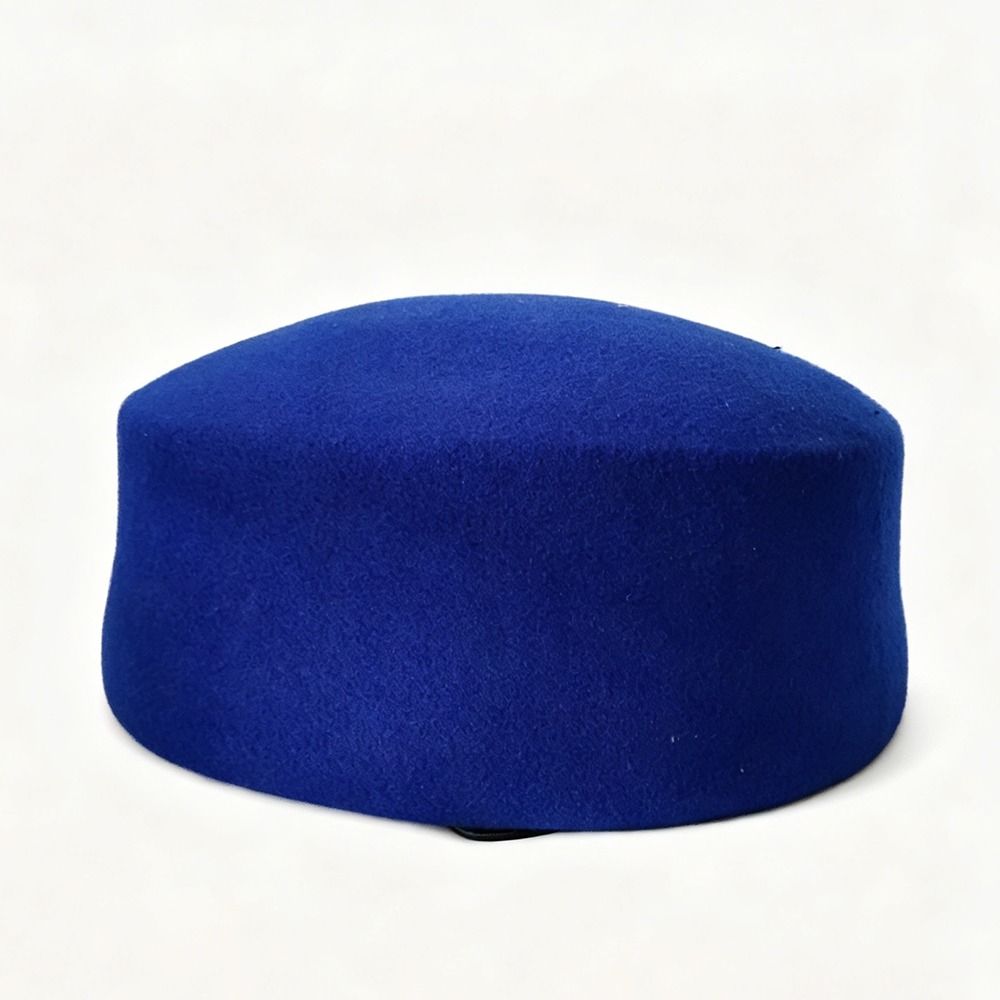 Novo Chapéu Pillbox de Lã, Cor - Fedora Hat Wool avaliação e preço
